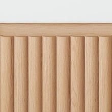Rhea 400mm Fluted Wall Hung Single Vanity